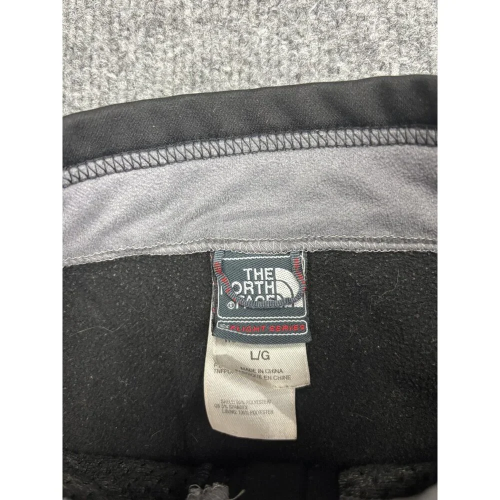 The North Face Jacket Mens Large Black TKA Stretch Flight Series Fleece Full Zip